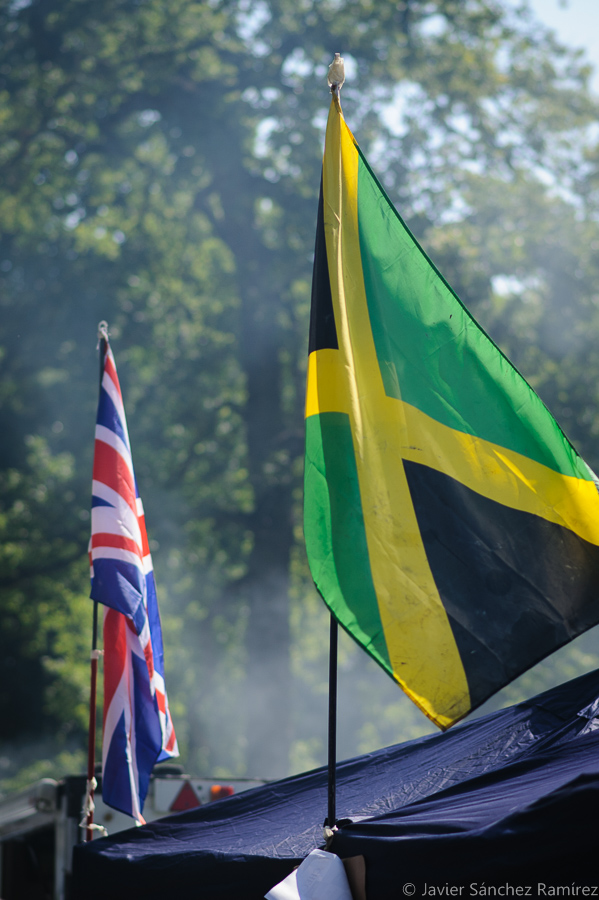 Flags Uk and Jamaica