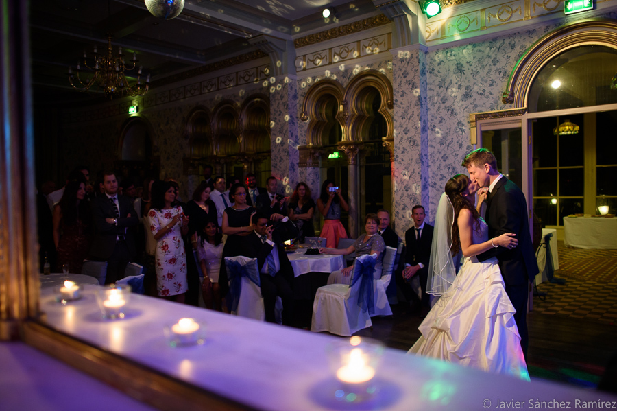 first dance by Yorkshire wedding photographer