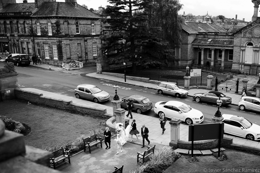 wedding at Victoria Hall Saltaire