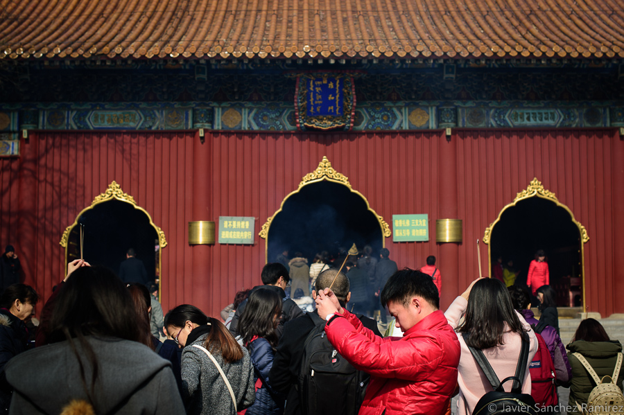 Travel photographer, Lama Temple Beijing