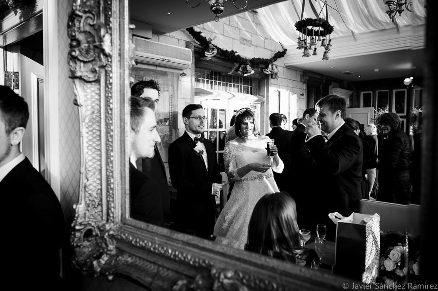 wedding reception at Rogerthorpe Manor in Pontefract