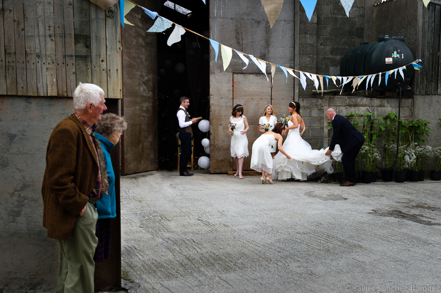 Reportage wedding photography Yorkshire