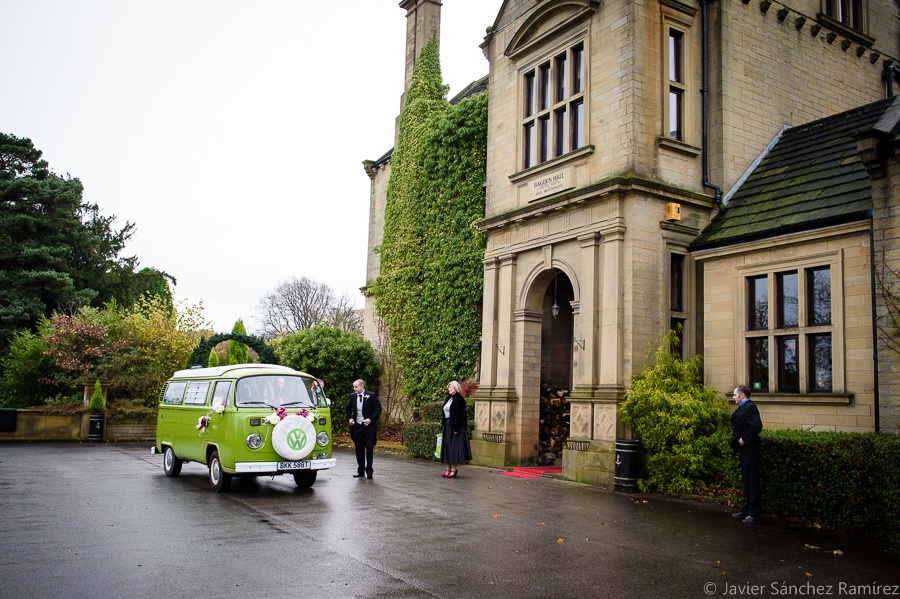 Vintage VW Camper van for Yorkshire weddings